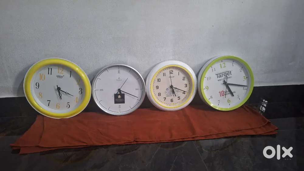 Secenent clock combo 4 peaces