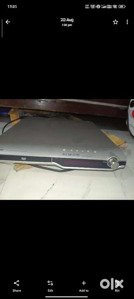 samsung dvd and amplifier bhadiya rakhi he