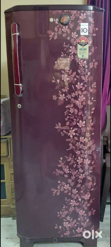Lg single door 5 star fridge
