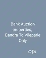 Bank Auction properties, Bandra to Vileparle