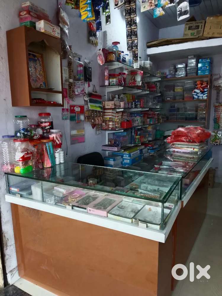 Manihari saman with all counter and glass and alluminium reck
