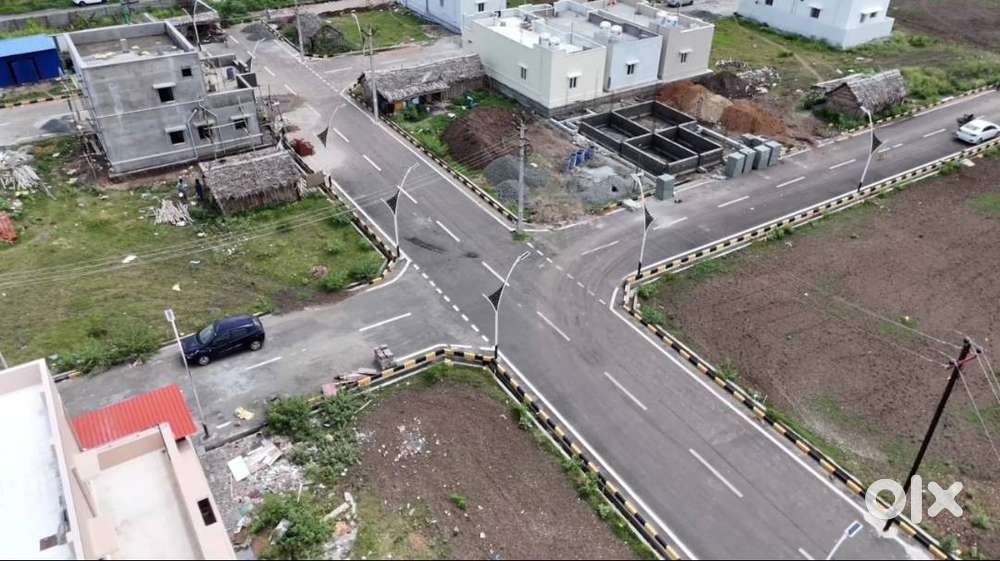 RERA APPROVED PLOTS AND VILLAS FOR SALE NEAR BY KEERANATHAM