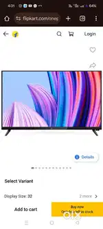 1 plus tv 32 inch
