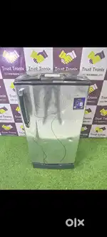 Godrej sliver fridge with fm sounds system working in good condition