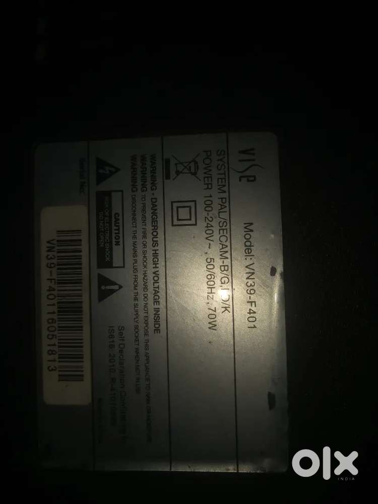 40 Vise non smart tv