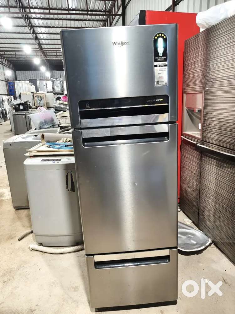 Whirlpool Trippel Door refrigerator Used To Ready To Use