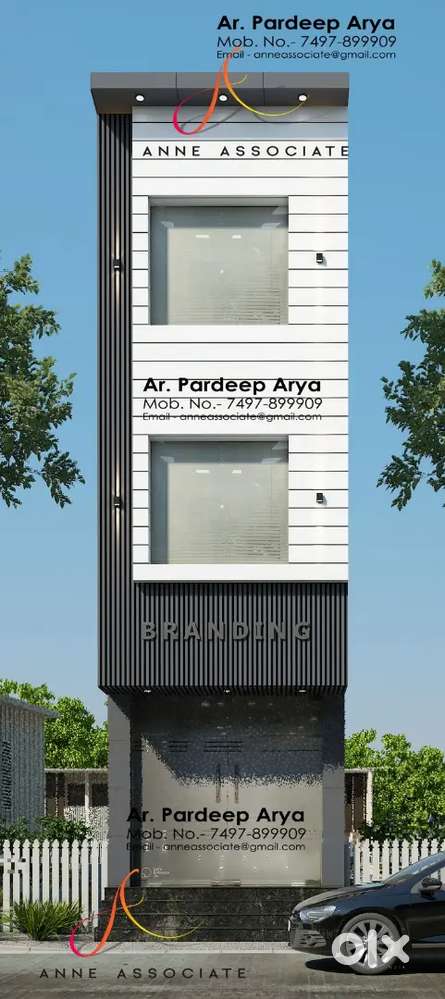 3 floor shop for sale