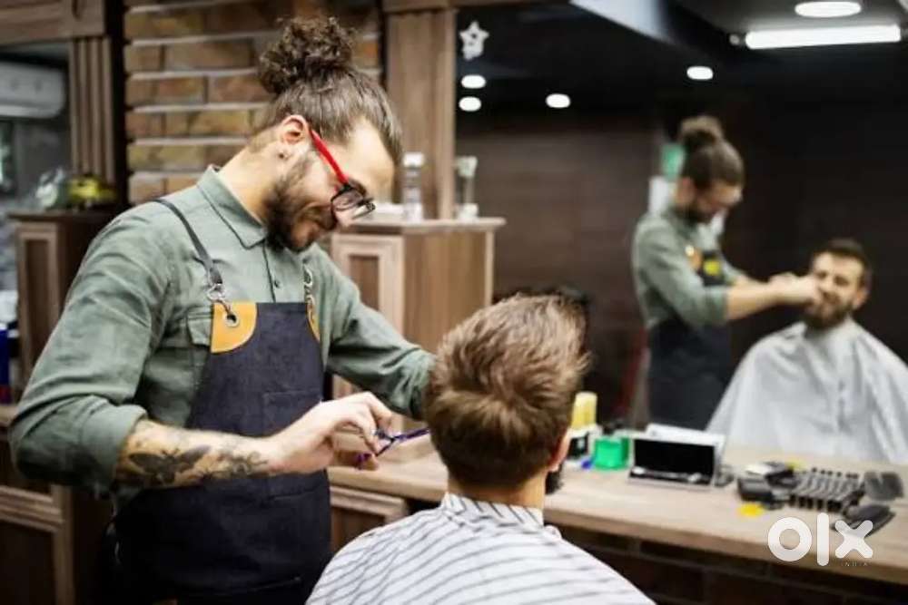 Salon men hairstyleist