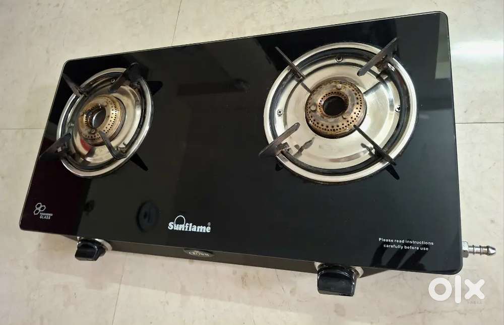 Sunflame Stove 2 Burner (Glass Top)