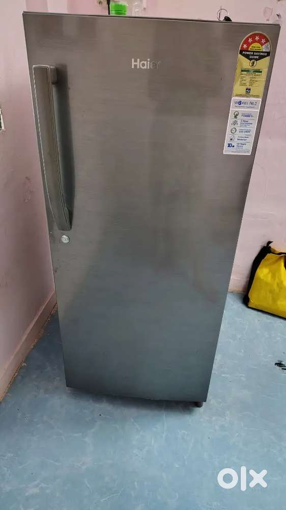 Haier single door refrigerator