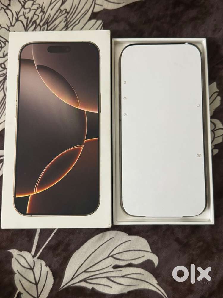 Iphone 16 pro128 desert colour only open box