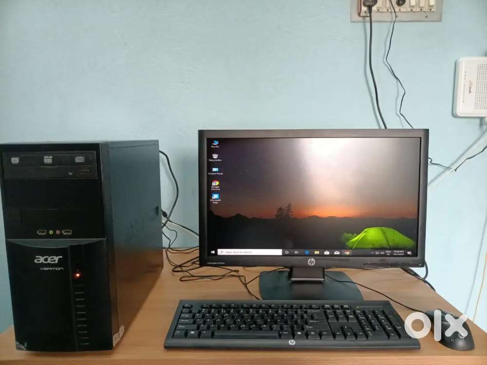 Acer i7 3gen 4gb ram 500gb hhd 22inch led hp monitor