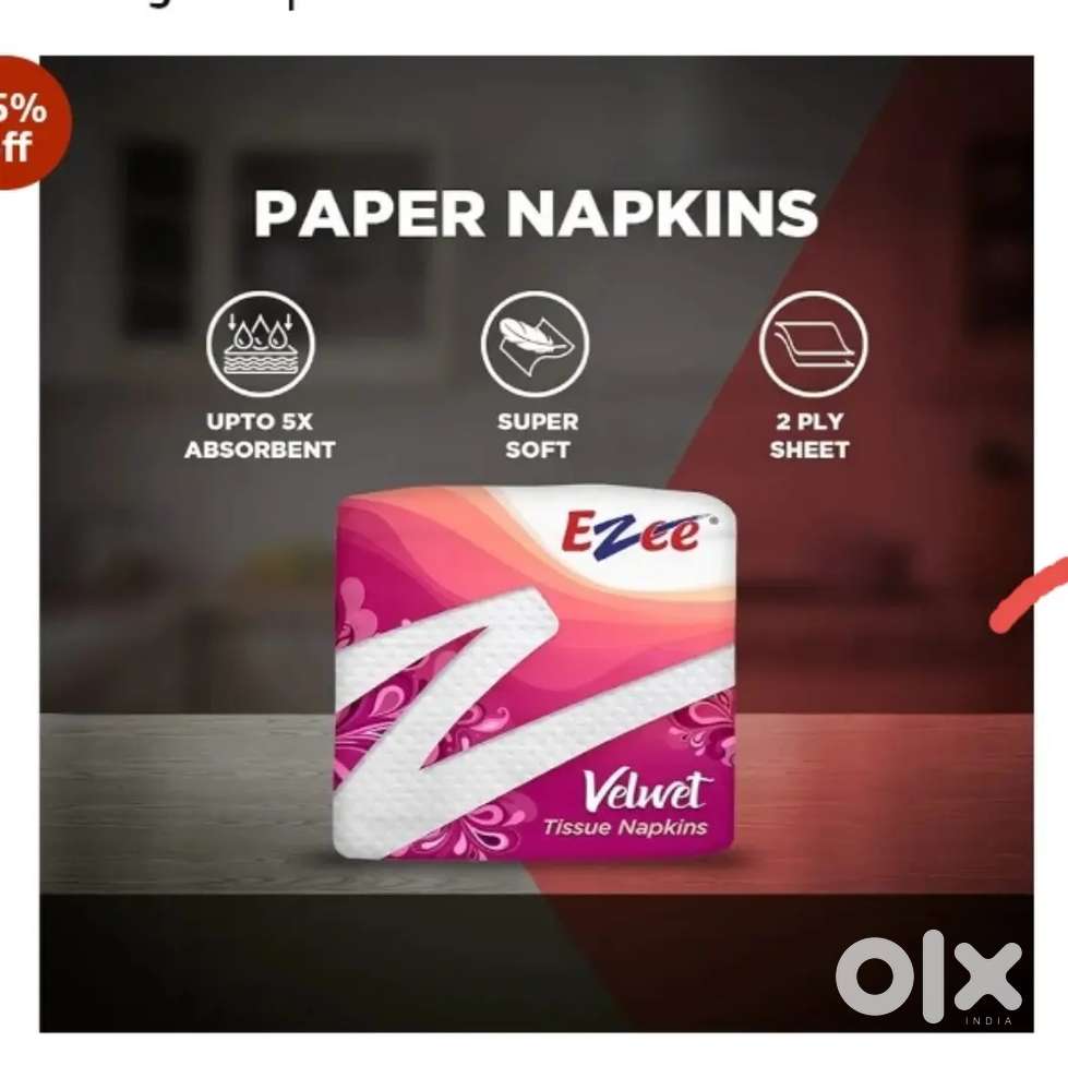 Required sales person for tissue paper and butter