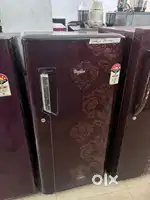 Less used fridge and washing machine