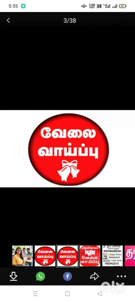 திருப்பூர் வேலை வாய்ப்பு
