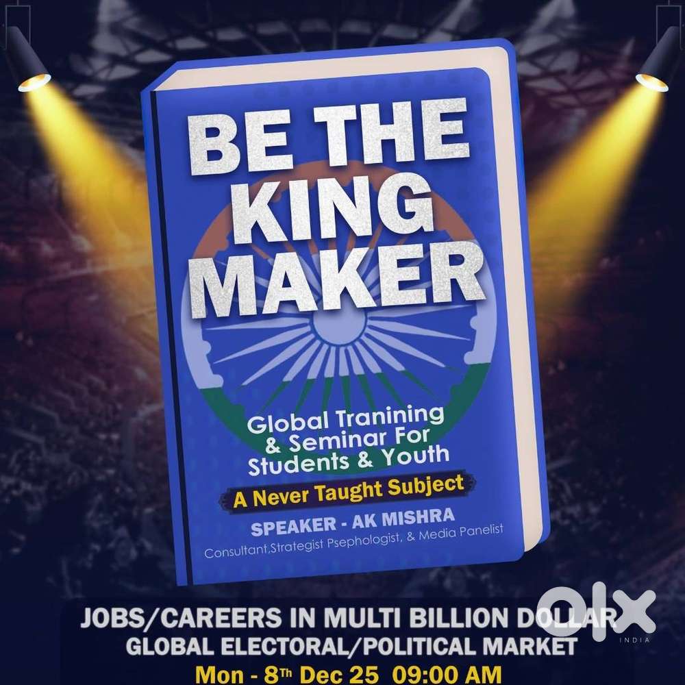 Political Training - BE A POLITICAL CONSULTANT -JOBS & CAREER SCOPE