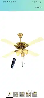 Usha fontana lotus fan