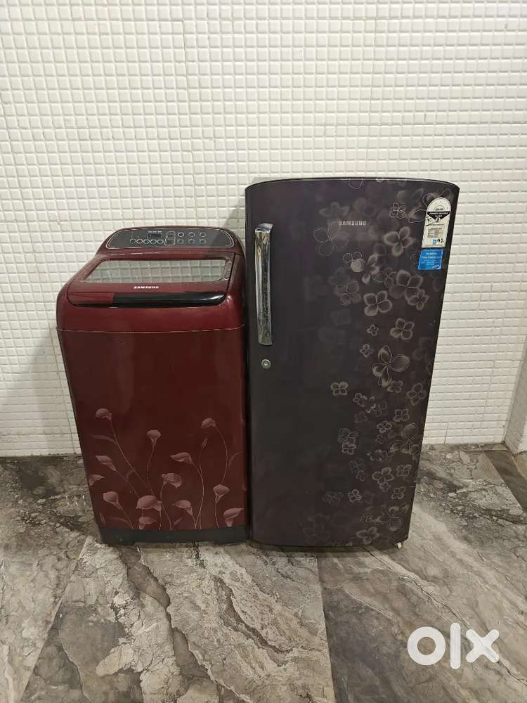 Gd6262 Samsung topload and samsung single door refrigerator