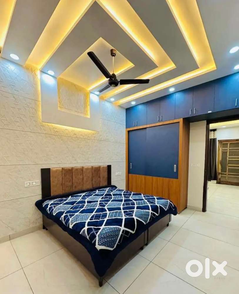 2bhk furnished independent flat near gms road