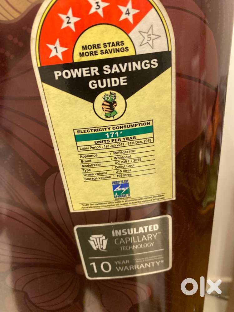 Whirlpool fridge