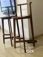 Wooden chairs