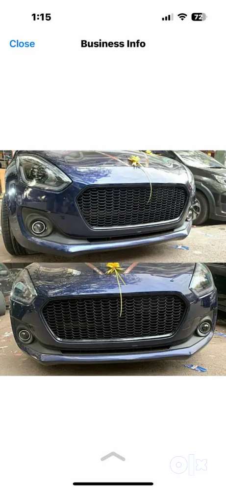 Swift front mesh grill replacement