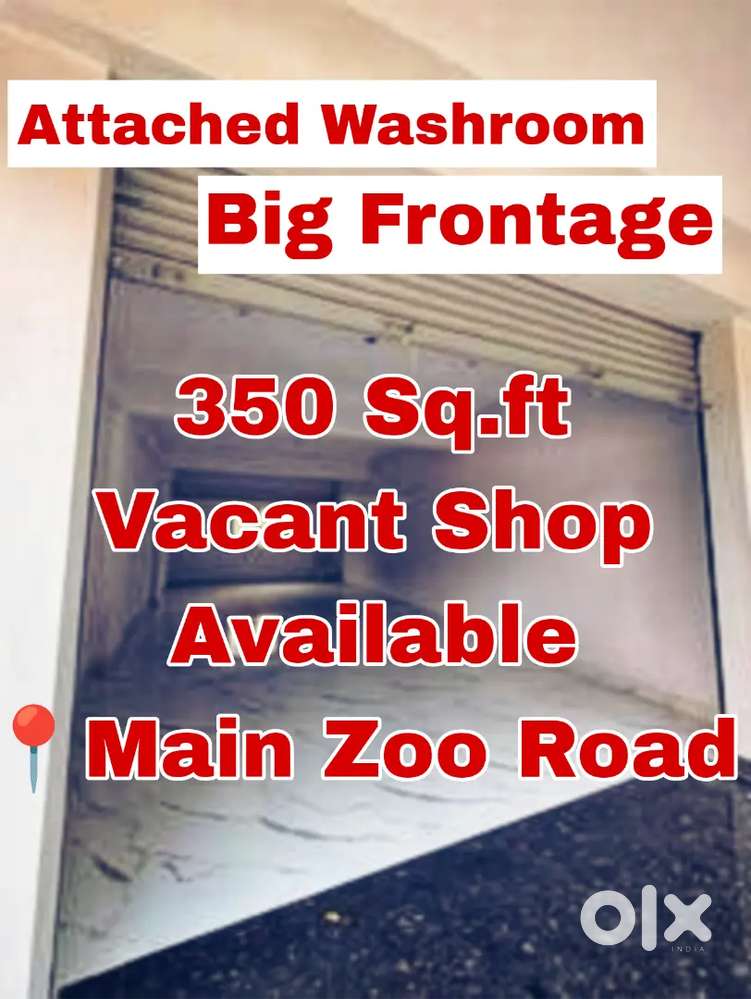 Road Facing Ground Floor Vacant Shop for Rent At Zoo Road