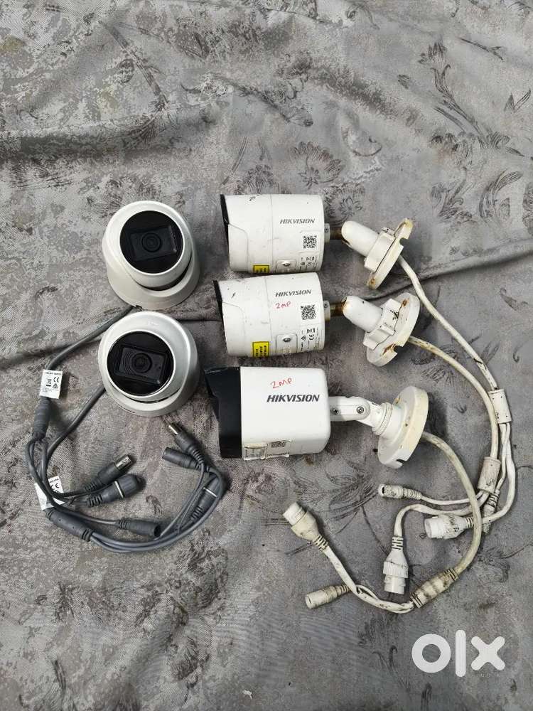 Used 2MP Hikvision CCTV Cameras