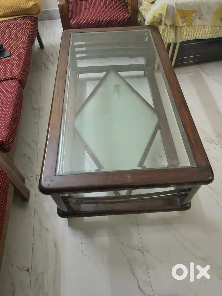 Stylish Glass top Centre Table for sale