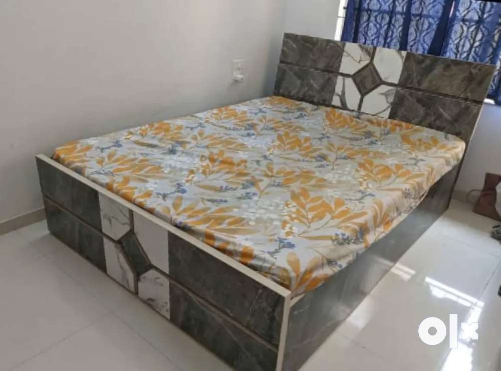 Cot bed with mattress for sale