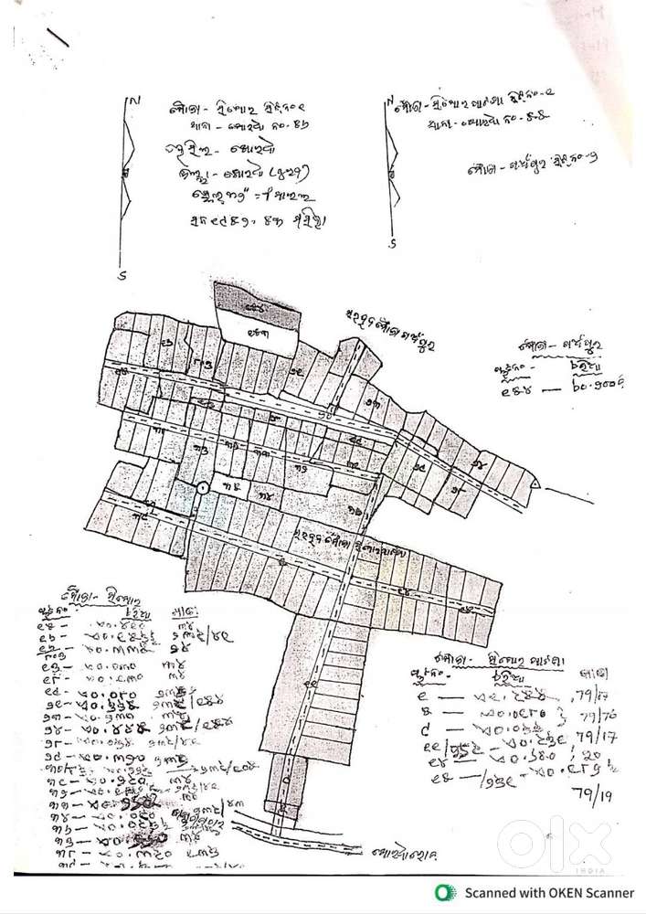 10 acres of land for sale with well marked boundary facing to mainroad
