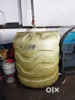 Plasto Gold 6 vertical water storage tank 1500 Litres capacity(5 feet)