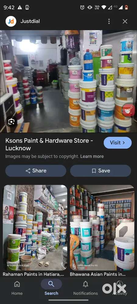 Requirement of male worker for paint shop