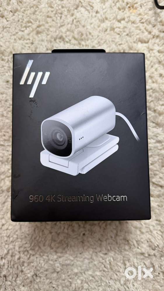 Brand New HP 960 4K Streaming Webcam (In Original Box)