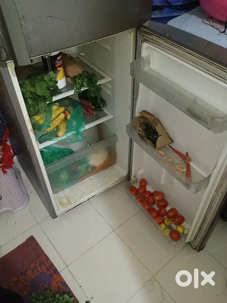 Lg double door brown colour