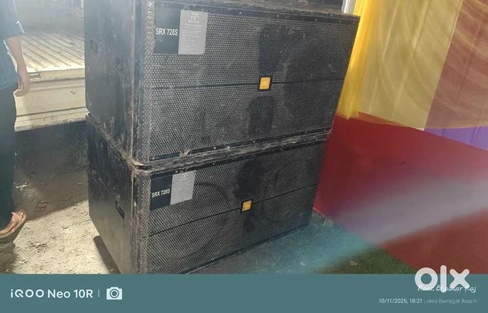 JBL SRX728 Subwoofer & Notrox 15 inch 1200