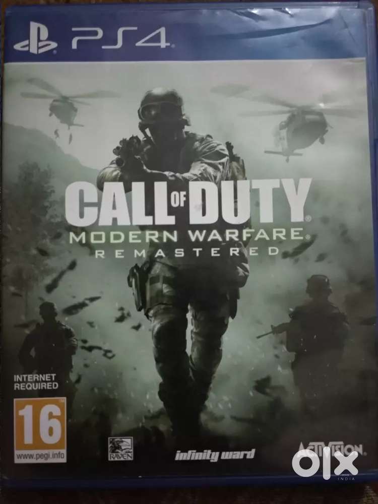 Call of duty morden warfare PS4 playstation game support by ps5
