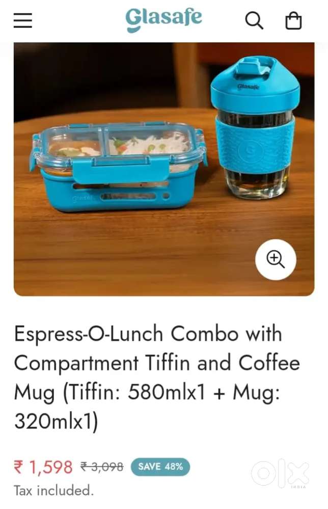 Tiffin And Coffee mug ( NEW )