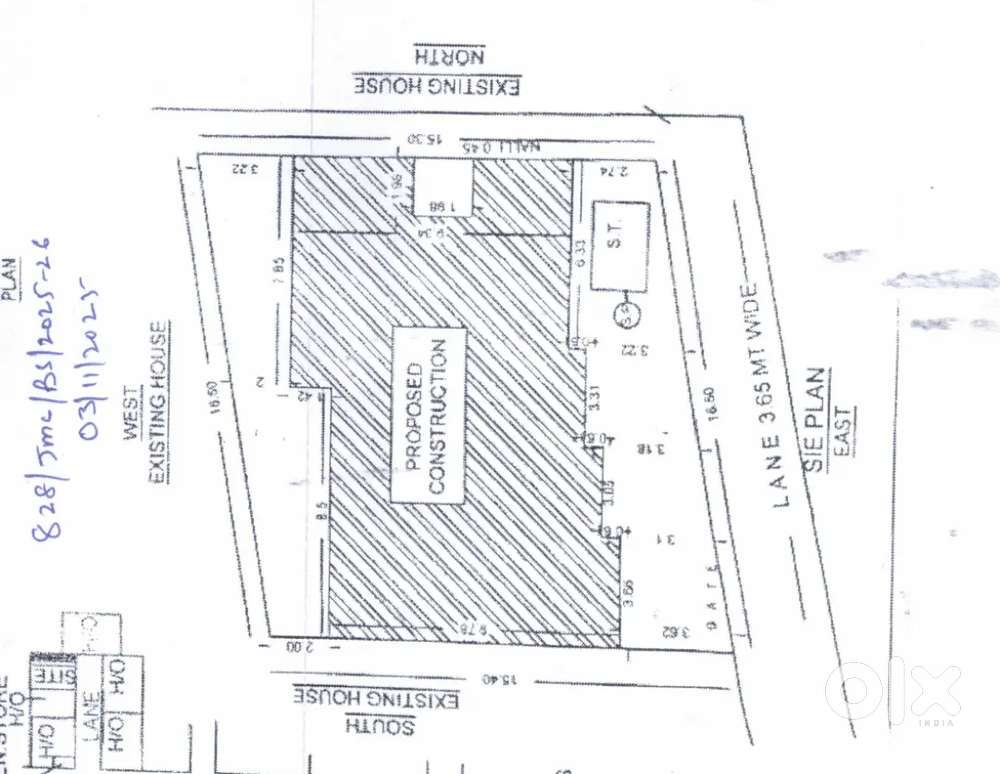 Plot for sale at Malik market Jammu