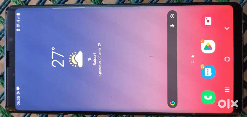 SAMSUNG GALAXY NOTE 9 6/128 GB ROM