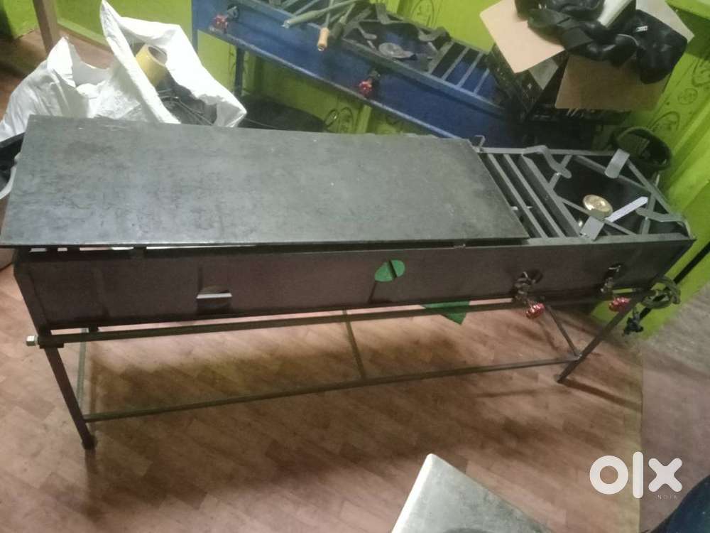 Brand new ...Big DOSA stove/Bhati/tawa + Single Burner