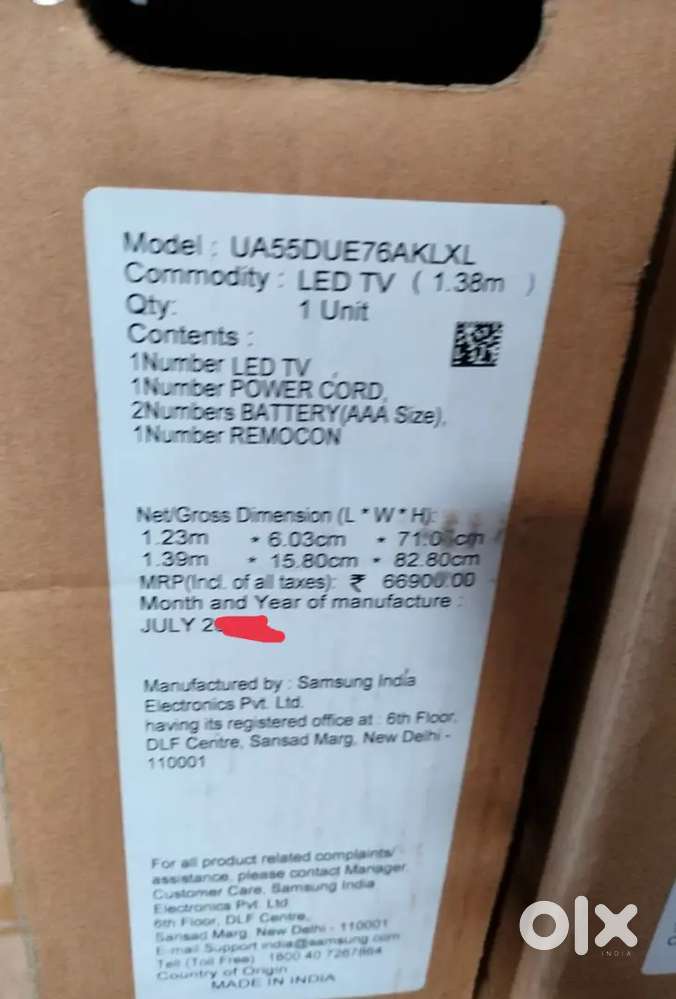 Samsung original 55inch 4k