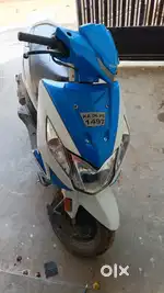 Honda Dio White n Blue colour
