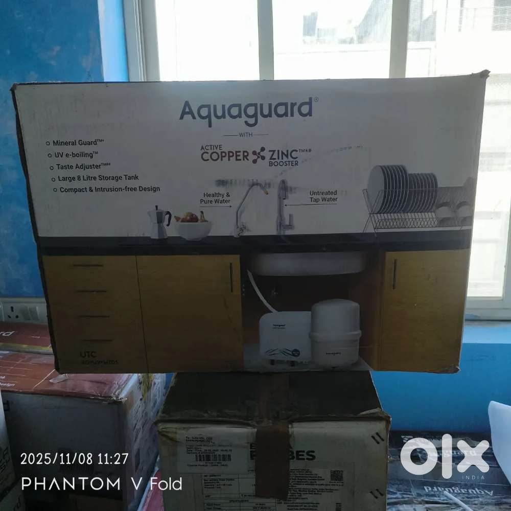 Aquaguard Box Pack 50 Water Purifiers, Air Purifiers and Robot.