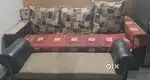 Five siter sofa set & couch