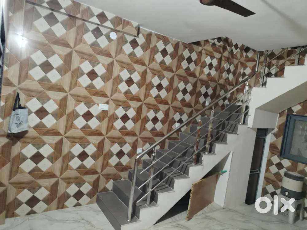 1 bhk, semi furnished