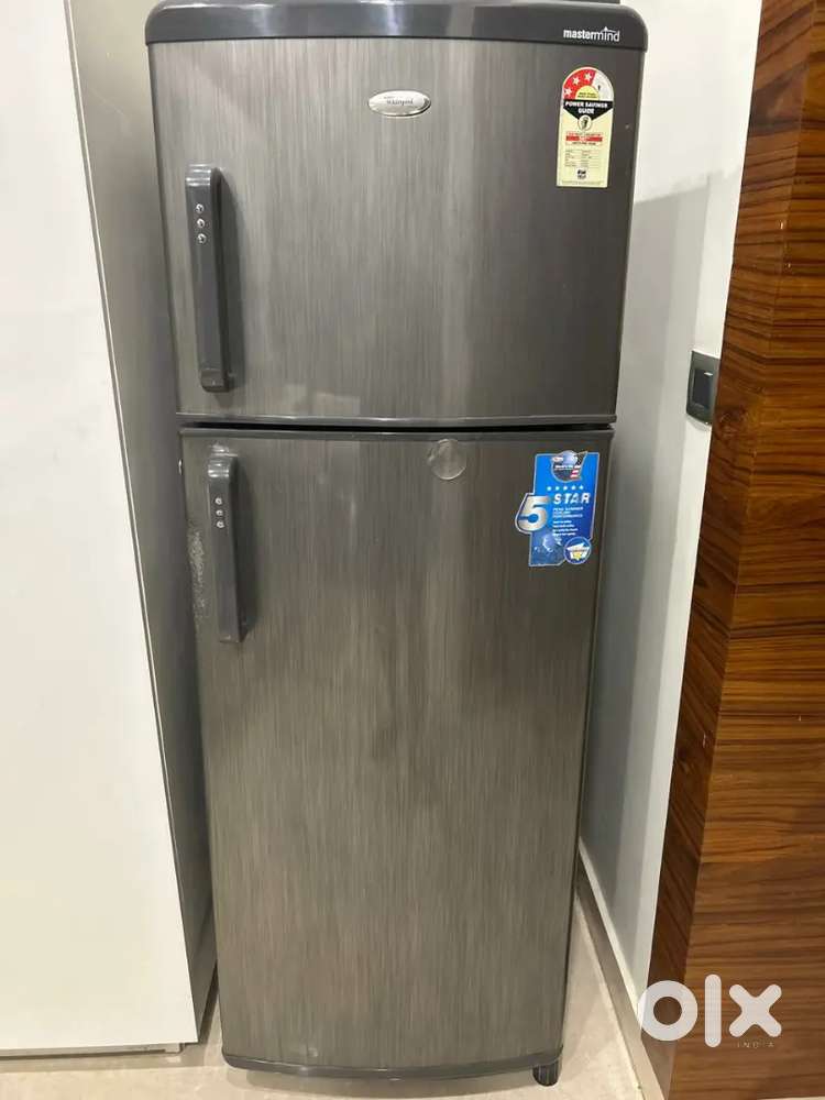 Whirlpool 250L fridge - 3 star - double door