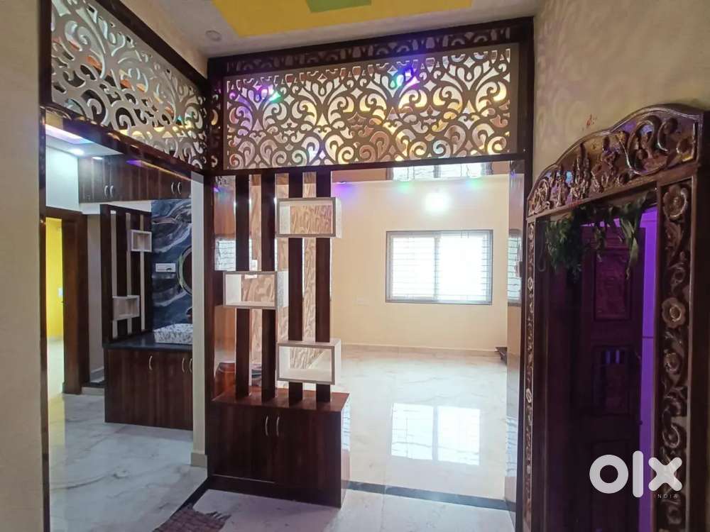 Semi furnished one year new house for rent near sampagi nagar
