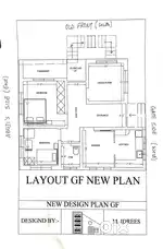 AutoCad layout design house