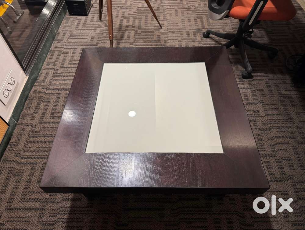 Heavy 36” x 36” x 15”(H)  wooden table